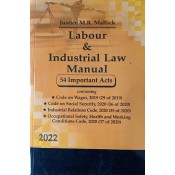 Professional's Labour and Industrial Law Manual by Justice M.R. Mallick [Pocket 2022]